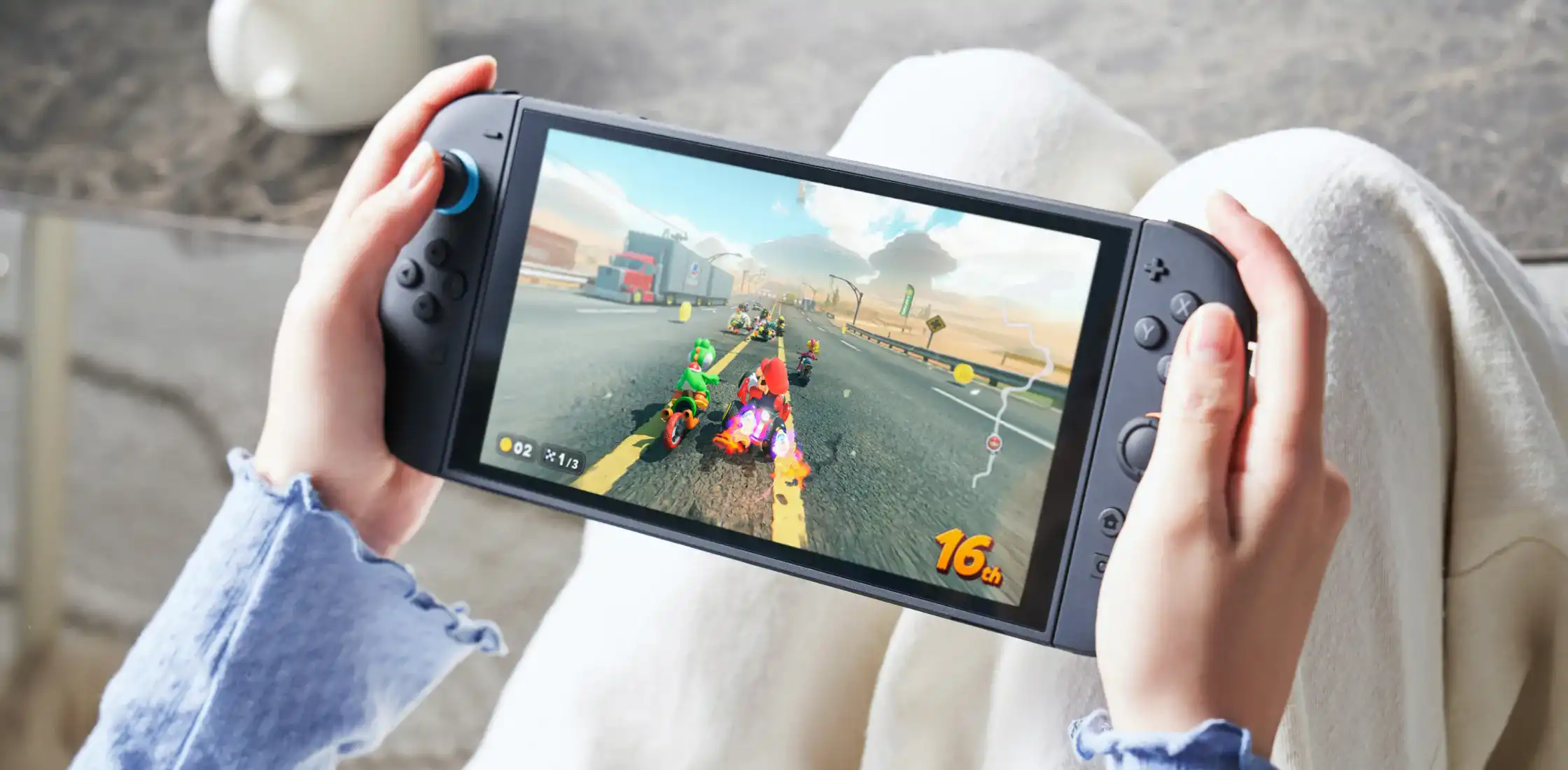 Nintendo Switch 2の製品写真。